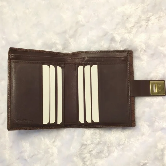 Salvatore Ferragamo Brown Wallet - Picture 8 of 9